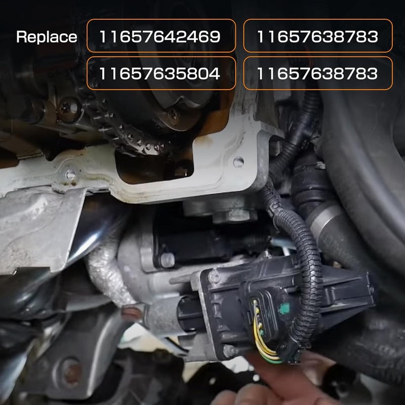 Dexepe Electronic Turbo Charger Wastegate Actuator with Bracket Compatible with BMW 228i 320i 328i 428i 528i X1 X3 X4 X5 Z4 2012-2018 2.0 Replace 11657638783 11657642469 11657630462 - Image 3